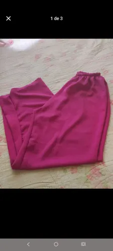 Calca pantalona g tecido duna