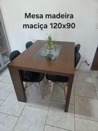 Mesa madeira maciça