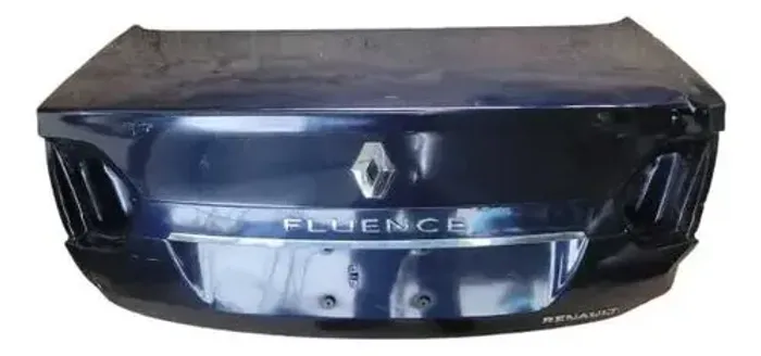 Tampa Traseira Renault Fluence 2013 Azul