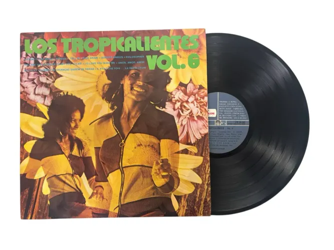 disco de vinil (LP) colecionável do álbum "Los Tropicalientes Vol. 6"