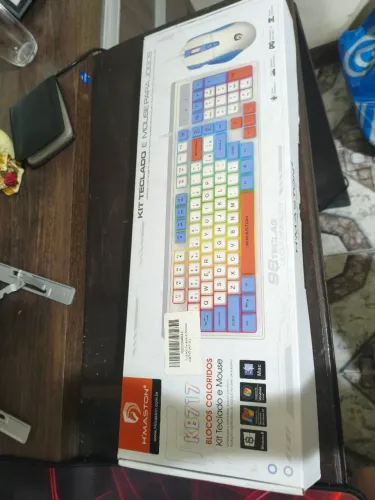 HMaston KB717 Kit Teclado e Mouse com Fio