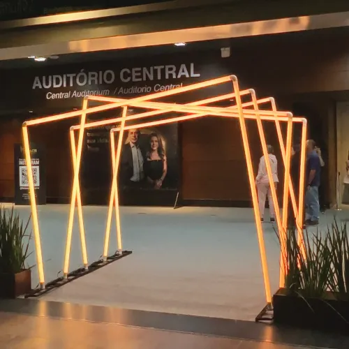 Túnel Inclinado Led RGB