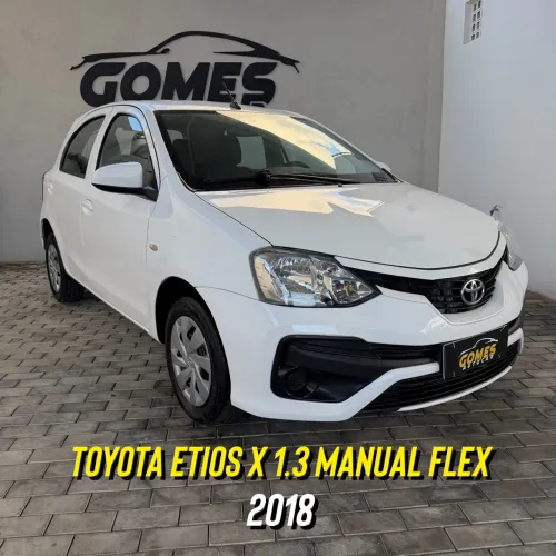 Toyota Etios X 1.3 Flex 16V 5P Mec. 2018