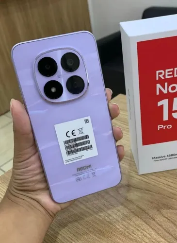 Celular xiaomi Note 15 pro 5g roxo 512 GB com 12 de Ram original lacrado com garantia