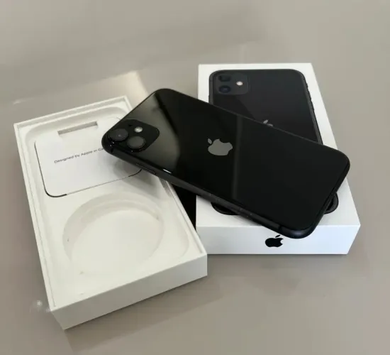 IPHONE 11 128gb NA CAIXA - BLOQUEADO E SEM DEFEITO