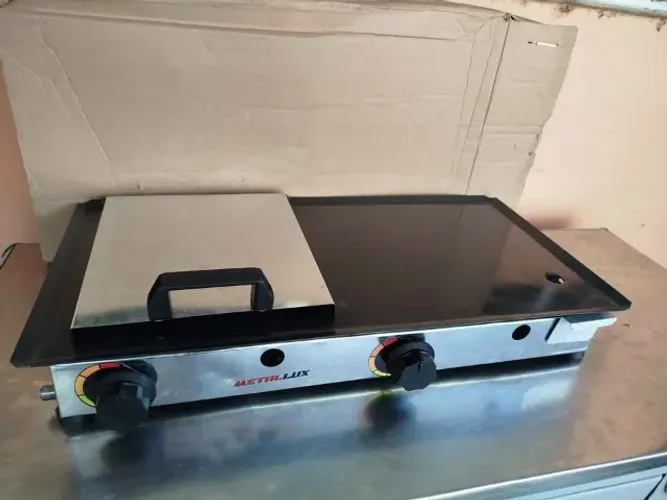 Chapa para lanche,xis, hambúrguer nova a pronta entrega
