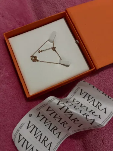 Pulseira Vivara revestida em ouro rose