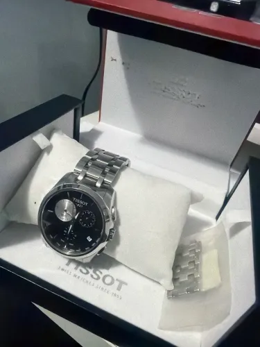 Relógio Tissot Couturier Chronograph T035.439.11.051.00 Original