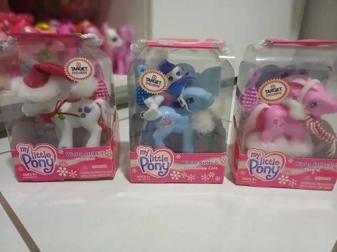 My little pony g3 lote Natal lacrados I
