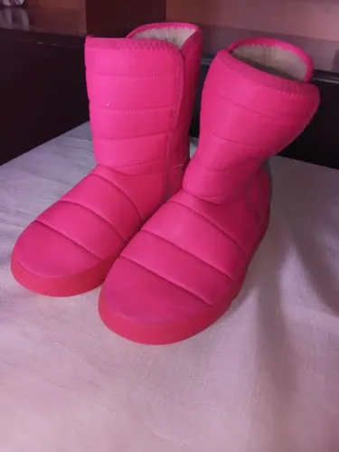 Bota infantil pelúcida rosa Pink