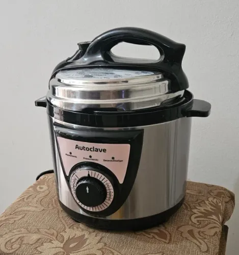 Autoclave Lunaslim Rosa 5l Manicure Tatuagem Anvisa 110v