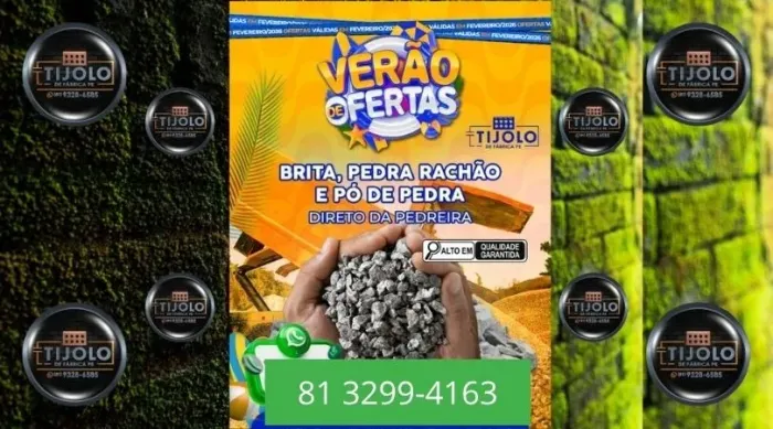 brita para concretagem de alto rendimento
