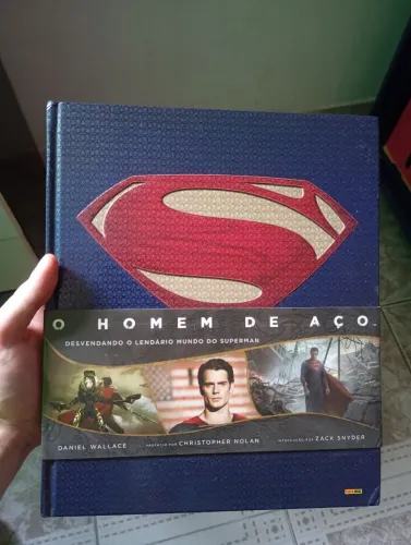 Livro o homem de aço
