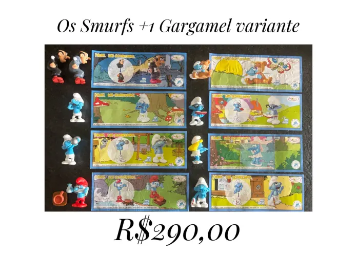 Kinder ovo- Os Smurfs 