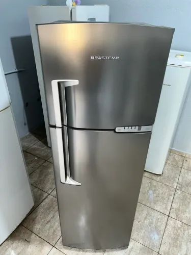Geladeira Brastemp Frost Free Inox 