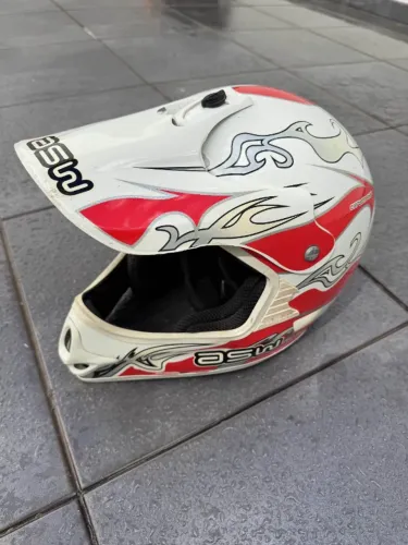 Capacete ASW Motocross Off-Road - Carbon Fiber
