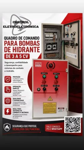 QUADRO BOMBA HIDRANTE 