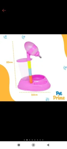 Comedouro e bebedouro cachorro 