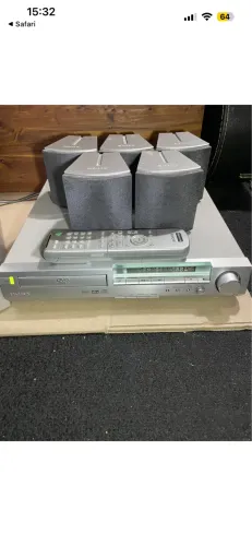 DVD home theater Sony 5.1 subwoofer 