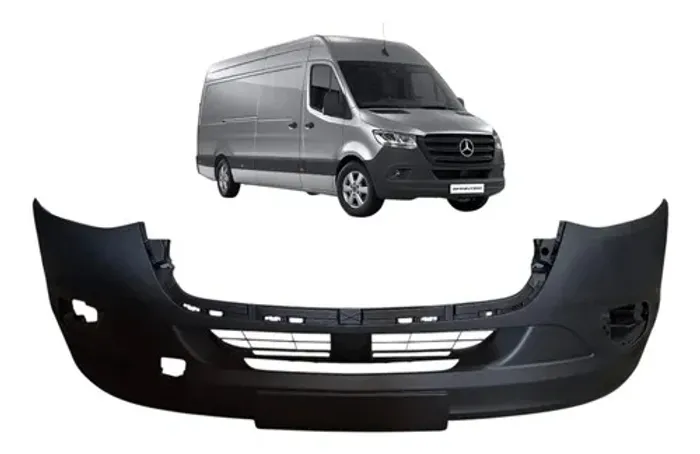 Parachoque Dianteiro Sprinter 2020 2021 2022 Preto