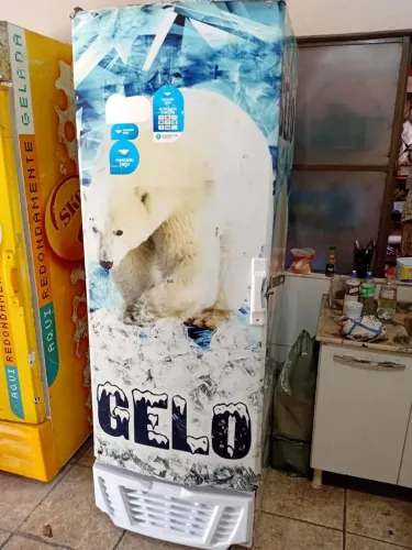 Freezer, vertical, Gelopar, 497L, p/ congelamento