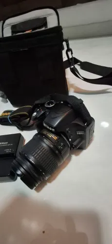 Camera nikon D3200 +lente 18-55 Af-S