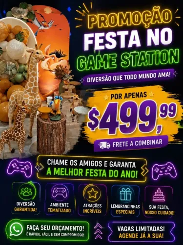 Promoção de Decoração de festas