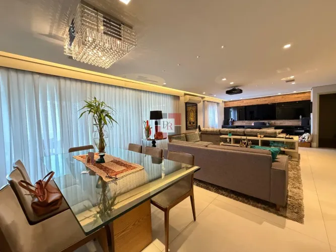 Apartamento de 194m² no Supremo Campo Belo com 4 Vagas, Varanda Gourmet e Alto Padrão