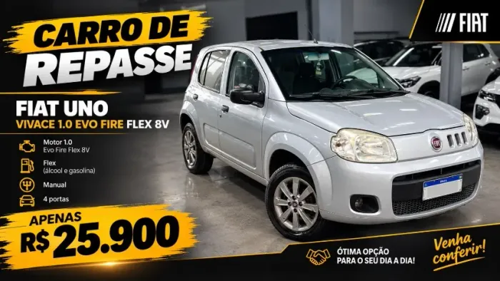 Fiat Uno Vivace/rua 1.0 EVO Fire Flex 8V 5P 2014