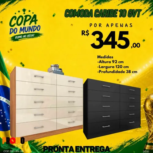 Cômoda 10 gavetas