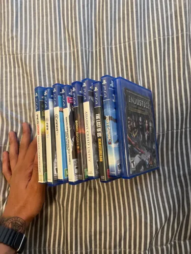Jogos mídia física ps4
