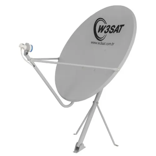 Antena Chapa parabolica KU 75 ou 90cm Universal (Todas Operadoras)
