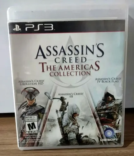 Jogo ps3 assassins creed the americas collection