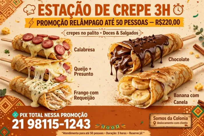 crepe palito