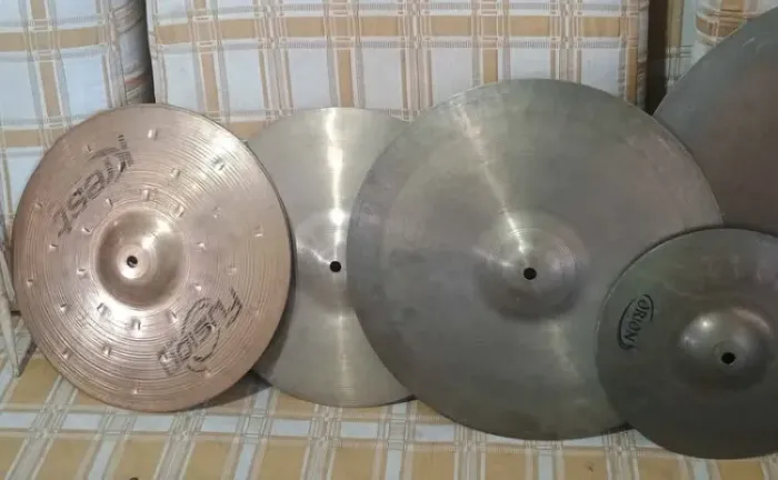 Prato de Bateria Kit Krest Kashimir B20 Orion TASMMAN 14" Crash Splash ATACK CHIMBAL