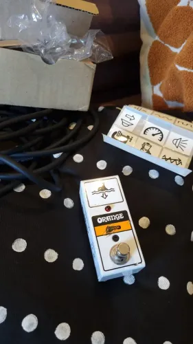 Pedal Footswitch original Orange