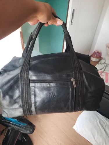 Bolsa de Couro viagem