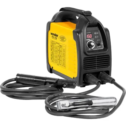 Inversora De Solda Digital Mma Tig 150a Riv156 Vonder Cor Amarelo