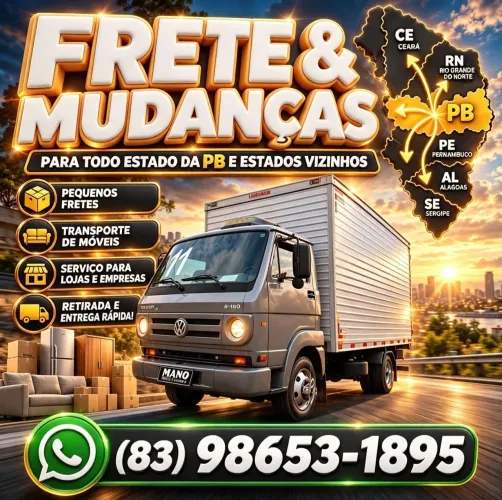 Fretes e mudanças!