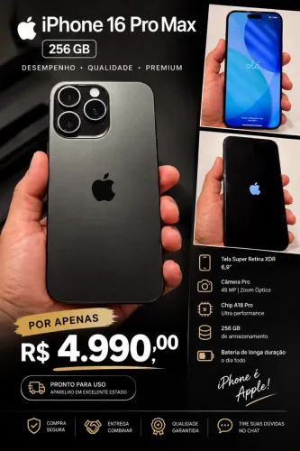 iPhone 16 pro Max 256gB