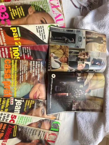 Revista antiga Lote Claudia