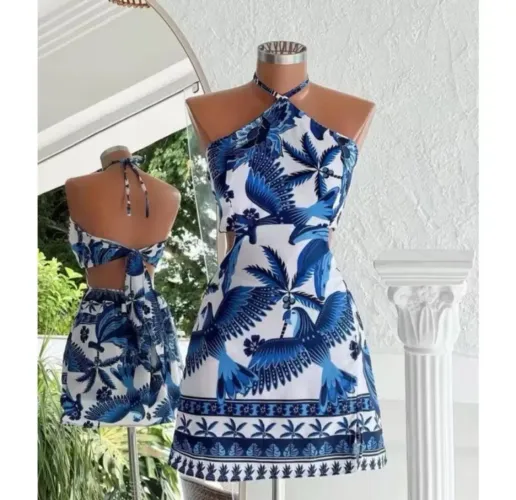 Macacão Estampado Feminino