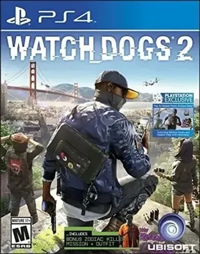 Vendo jogo novo de PS4 Watch Dogs 2