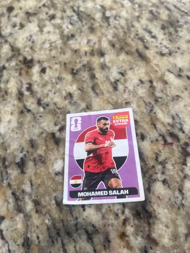 Figurinha Mohamed Salah bordô