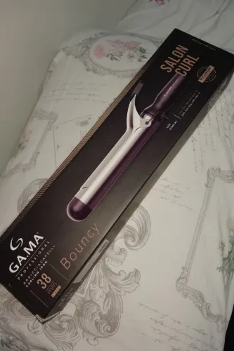 modelador de cachos gama salon curl 38mm
