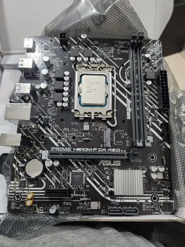 Kit gamer i3 14100 placa h610 8gb ddr4