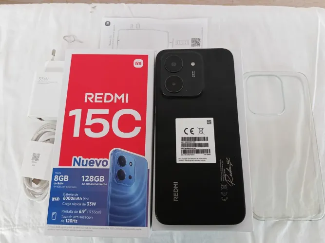 Xiaomi Redmi 15C Novo completo aceito cartão faço entrega