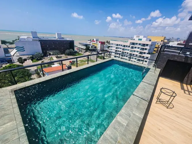 Studios à venda, 1 quarto, vagas rotativas, Jardim Oceania - João Pessoa/PB