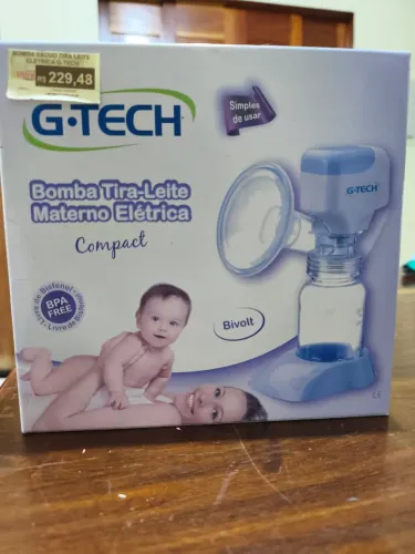 Bomba elétrica para extração de leite materno