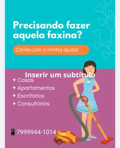 Faxina em geral